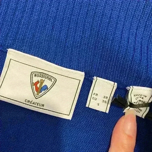 NWT ROSSIGNOL Women's Tonal Skirt 100% wool in Sz S and L “the mount of love” - Picture 10 of 12